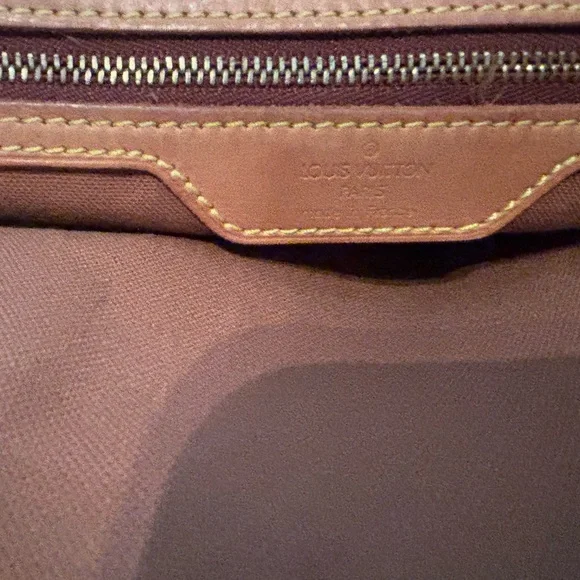 Authentic Louis Vuitton Monogram Cabas Mezzo Tote Bag - Good Condition - Picture 10 of 12